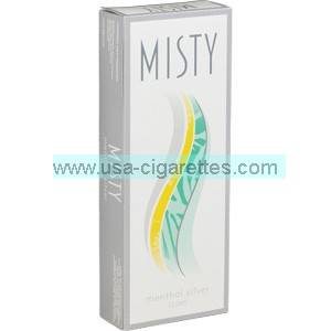 Misty Menthol Silver 100's cigarettes